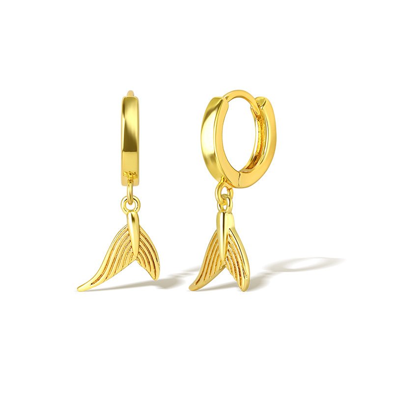 Luxury Fashion Jewelry Wholesale Gold Plated Earrings Hoop Small Simple Women Jewelry Earring For Girls