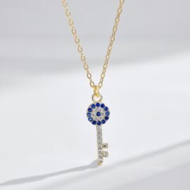 925 Sterling Silver Zirconia Necklace – Perfect for delicate sparkle!