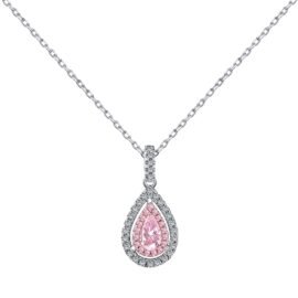 925 Sterling Silver Zirconia Necklace – Elegant Glow, Brilliant Choice