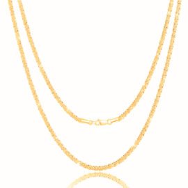 Black Cuban Necklace 3.5mm 16 inch – 30 inch. Elegant Gold-Plated Necklace – Timeless Design and Premium Quality